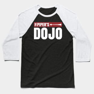 Piper's Dojo Logo Baseball T-Shirt